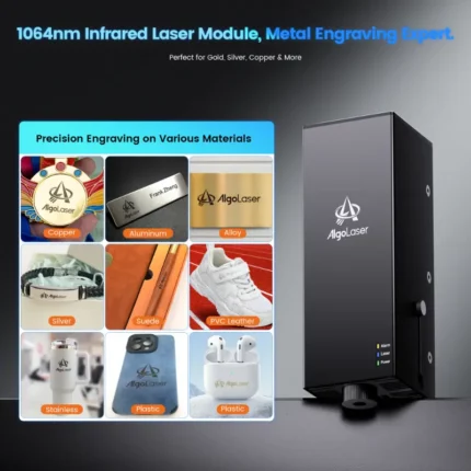 AlgoLaser Alpha MK2 40W Laser Engraver for Wood, Metal & Granite - Image 14